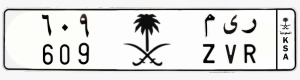 لوحة ر ي م - 609