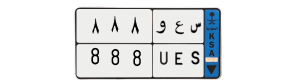 لوحة س ع و 888