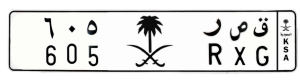 لوحة  ق ص ر 605