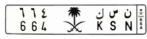لوحة ن س ك 664
