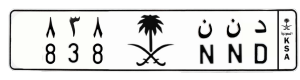 لوحة د ن ن 838