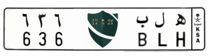 لوحة ه ل ب 636