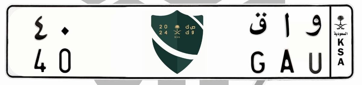 لوحة و ا ق 40 